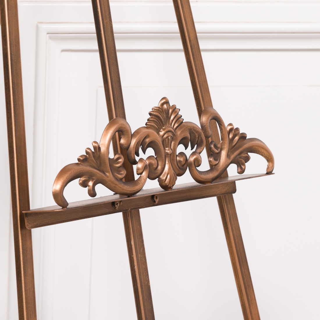 Antiqued Gold Metal Easel 165cm Maison Reproductions