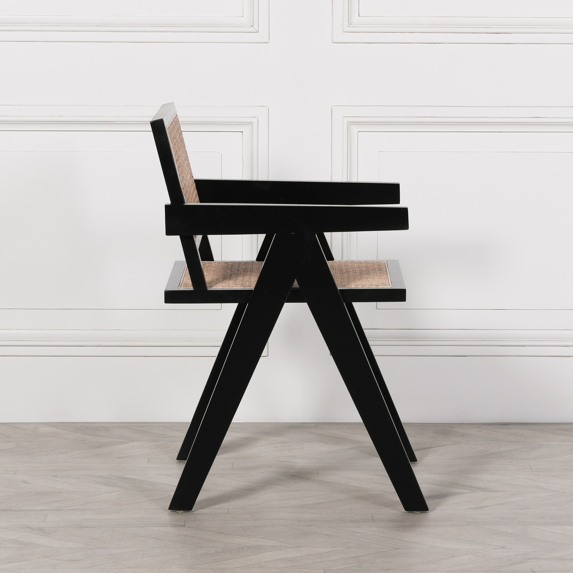 Dining Cane dining chair black